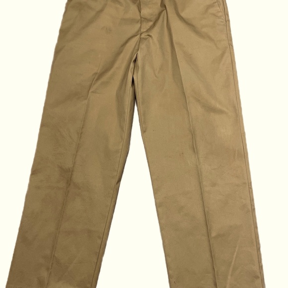 Dockers Other - Dockers Classic Fit Mens Pants Size 36x29 Beige Chino Flat Front High Rise